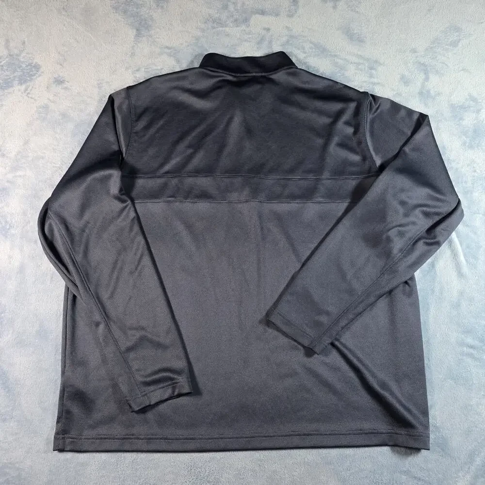 Nike Dri-FIT Men’s XXL 2XL Navy Blue 1/4 Zip Performance Pullover Long Sleeve